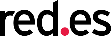 Logotipo de red.es, entidad pública española que promueve el desarrollo de la sociedad digital y la transformación digital en España.